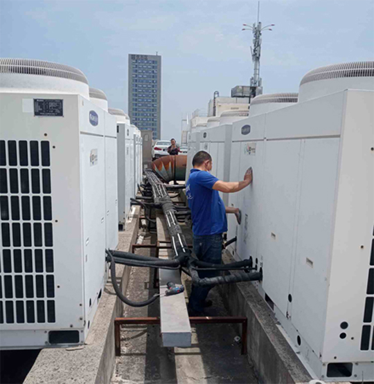 嘉兴市中央空调制热和不制冷系统维修方法